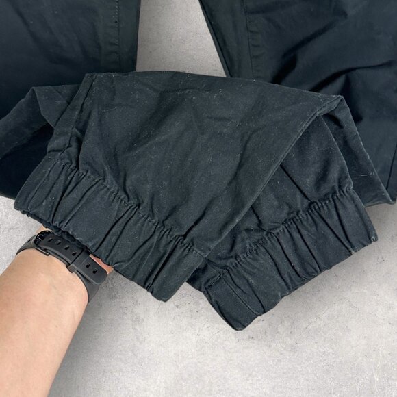 SOLD Zanerobe Sureshot Joggers Black Mens Size 32 Slouch Cotton Casual‎ Pants - Picture 10 of 16